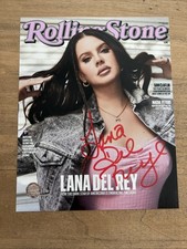 Lana Del Rey Hand Signed