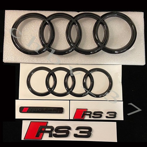Audi rs3 gloss black - rs3, full