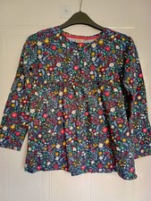 Frugi long sleeve flowery top