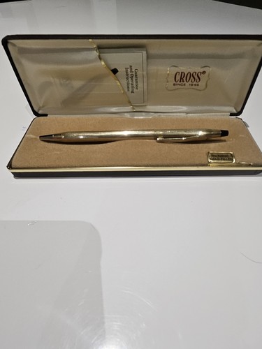Cross 14kt gold - gold, ballpoint