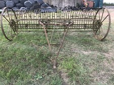 vintage hay rake