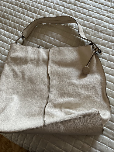 Furla cream leather italian - cream,