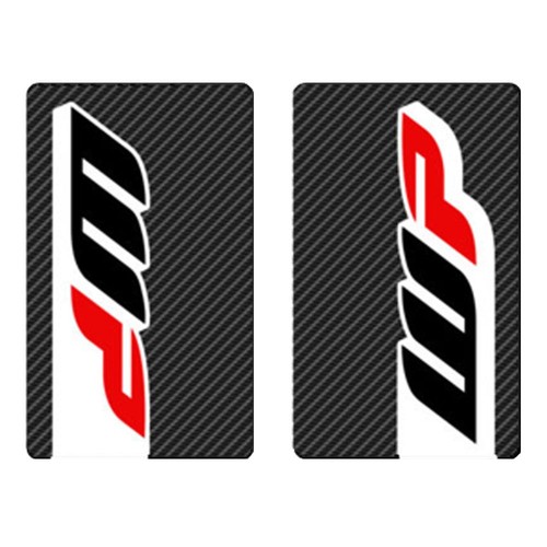 4mx fork decals carbon - fork,