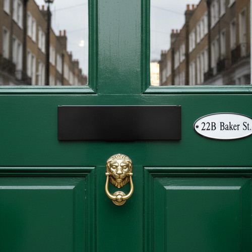 Letterbox draught excluder - letterbox,