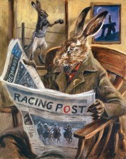 Mick Cawston 'Racing Post' Special edition Canvas Limited Print