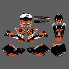 MX Graphics Decals Stickers Kit For KTM 65 SX 2002 2003 2004 2005 2006 2007 2008