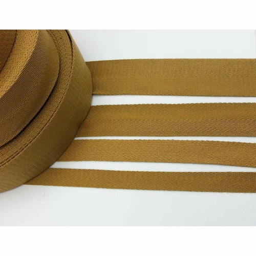 Khaki cotton tape - khaki,