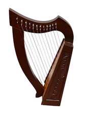 12 STRING CELTIC Rosewood HARP