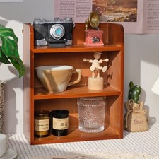 Small Wood Bookcase Bookshelf Shelving Display Unit Rack Storage Shelves Cabinet