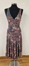 Jigsaw Leaf Print Dress Size M