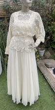wedding dress vintage 1980s