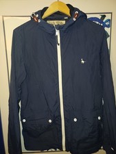 Jack Wills Mens Navy Blue Cagoule XS Very Good 80s Casuals Patrick Peter Storm 