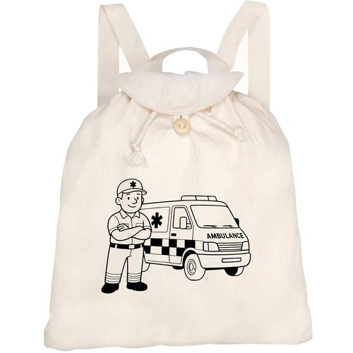 Ambulance paramedic canvas - 'ambulance,