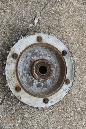 Rear wheel brake hub - wheel,