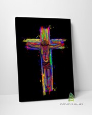 Jesus Christ Cross Abstract