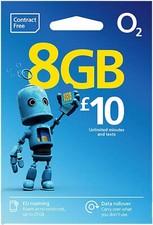 O2 £10 Sim Card -  O2 BUNDLE Pay as you go Prepaid - BRAND NEW - Free Postage