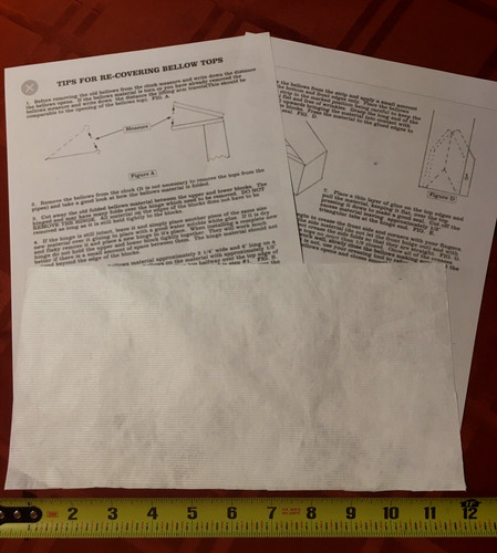 Cuckoo clock parts paper - cuckoo,