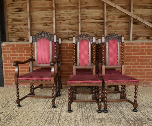 Set oak barley twist - set,