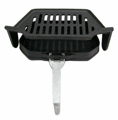 Fire grate and - fire, ash