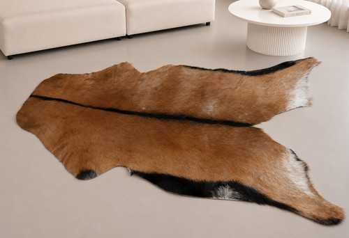 Genuine goat hide - goat, hair