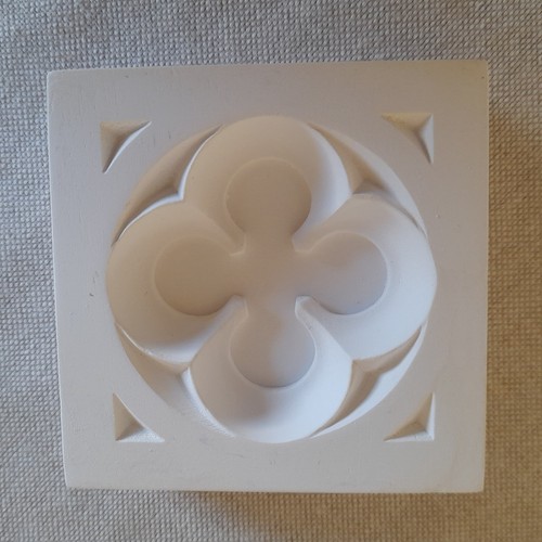 Pair gothic design plaster - pair, of