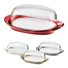 Guzzini Butter Dish Feeling Series - Durable Plastic Butter Container - BPA Free