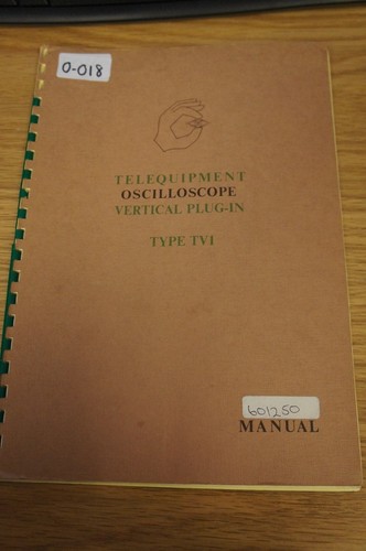 Telequipment vertical plug - telequipment, plug-in