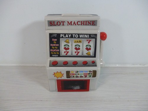 Vintage 1970s toy slot machine - vintage,