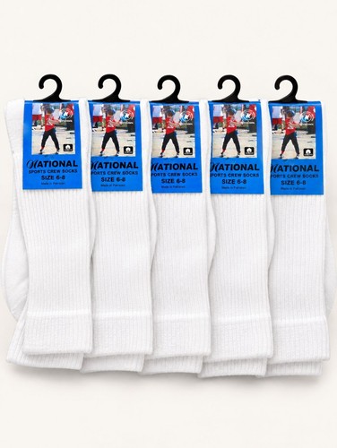 National sports crew socks - sports,