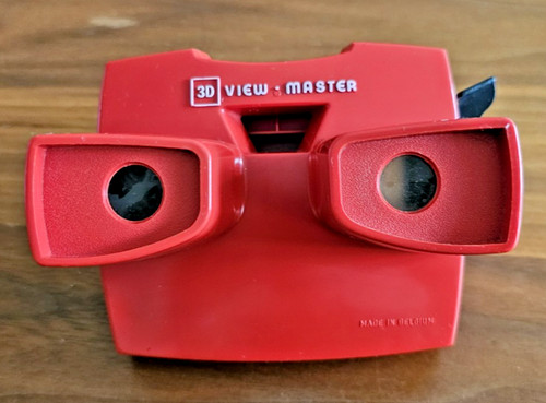 Vintage viewmaster red model - vintage,