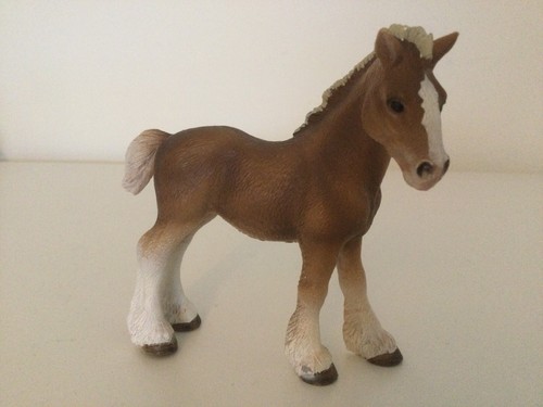 Schleich 13671 clydesdale foal - schleich,