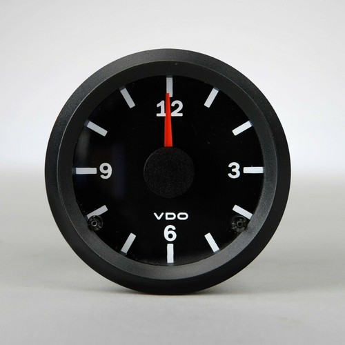 Vdo vision quartz clock 12v - vdo,