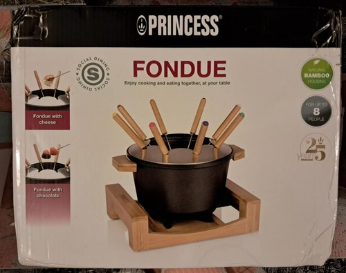 Princess fondue set pure black - fondue,