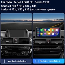 10.25'' Linux Carplay Android Auto Car Stereo For BMW F20 F22 F30 F31 F32 F33 F34