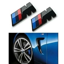 2x BMW M Sport Emblem Gloss