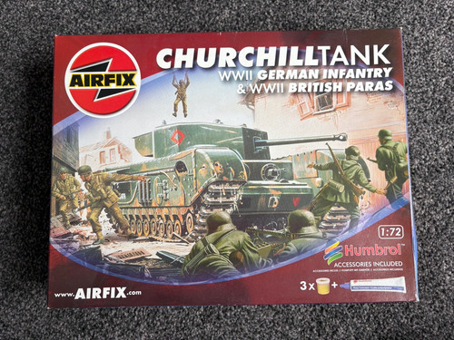 Airfix churchill tank - 1:72,