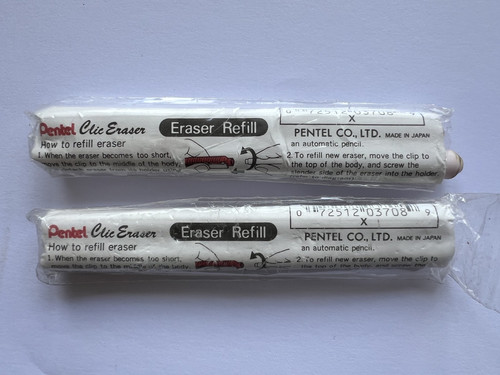 Pentel clic eraser - pentel, refills