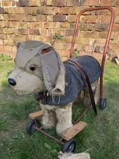 Triang Vintage Push-Along Dog Toy From 1950s/60s