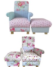 Patchwork Fabric Adult Chair &