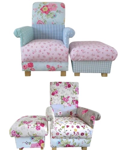 Patchwork fabric adult chair - adult, &
