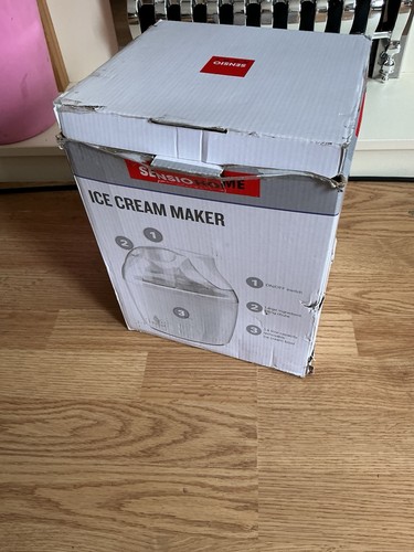 Sensio home ice cream maker - home,