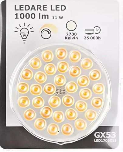 Ikea ledare led bulb - 3, gx53