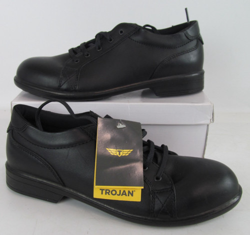 Trojan men black - black, laced
