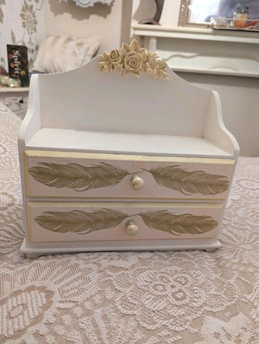 Shabby chic jewellery box - shabby,