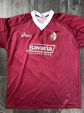 Original Authentic Asics Torino 2003/2004 Home Shirt BALZARETTI 17 Large Mens