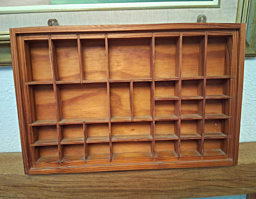 Brown wood wall mounted - brown,