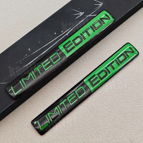2pcs green limited edition - 3d,