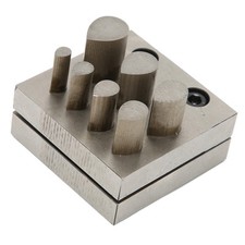 Punch Die Disc Cutter Set Drop Shaped Different Sizes 45 Steel Jewelry Makin GF0