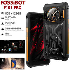 10600mAh FOSSiBOT F101 PRO Rugged Phone Android Builder IP68 Mobile Dual Screen