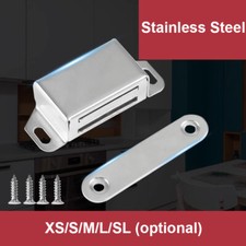 Magnetic Door Catch Latch For Kitchen Cabinet Cupboard Wardrobe Catches S/M/L/XL